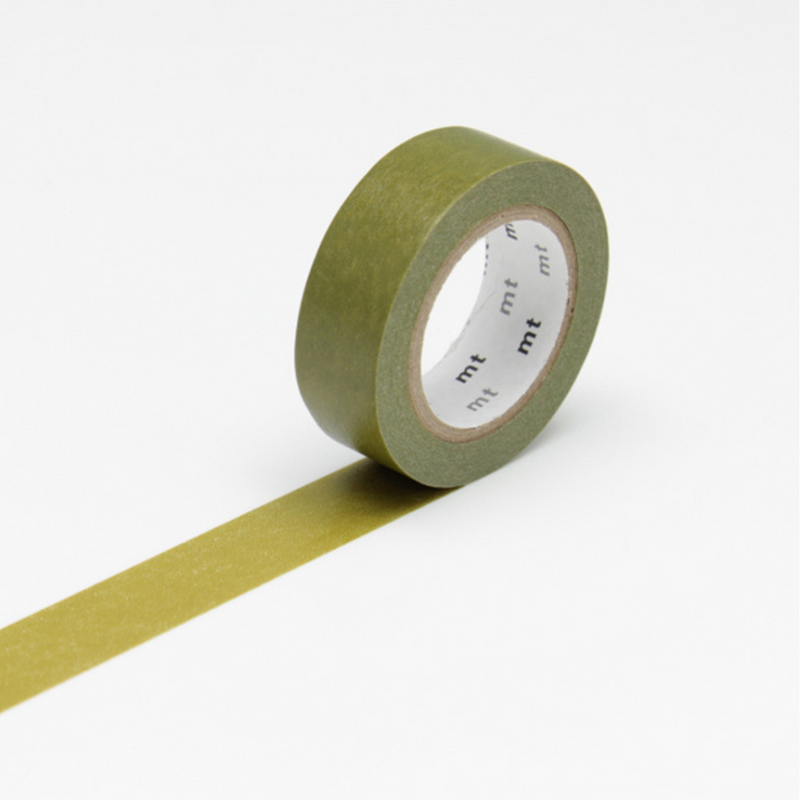 Masking tape - Vert olive-zoom-