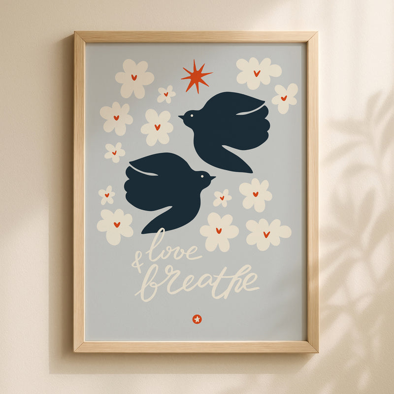 Affiche Love & Breathe-zoom-