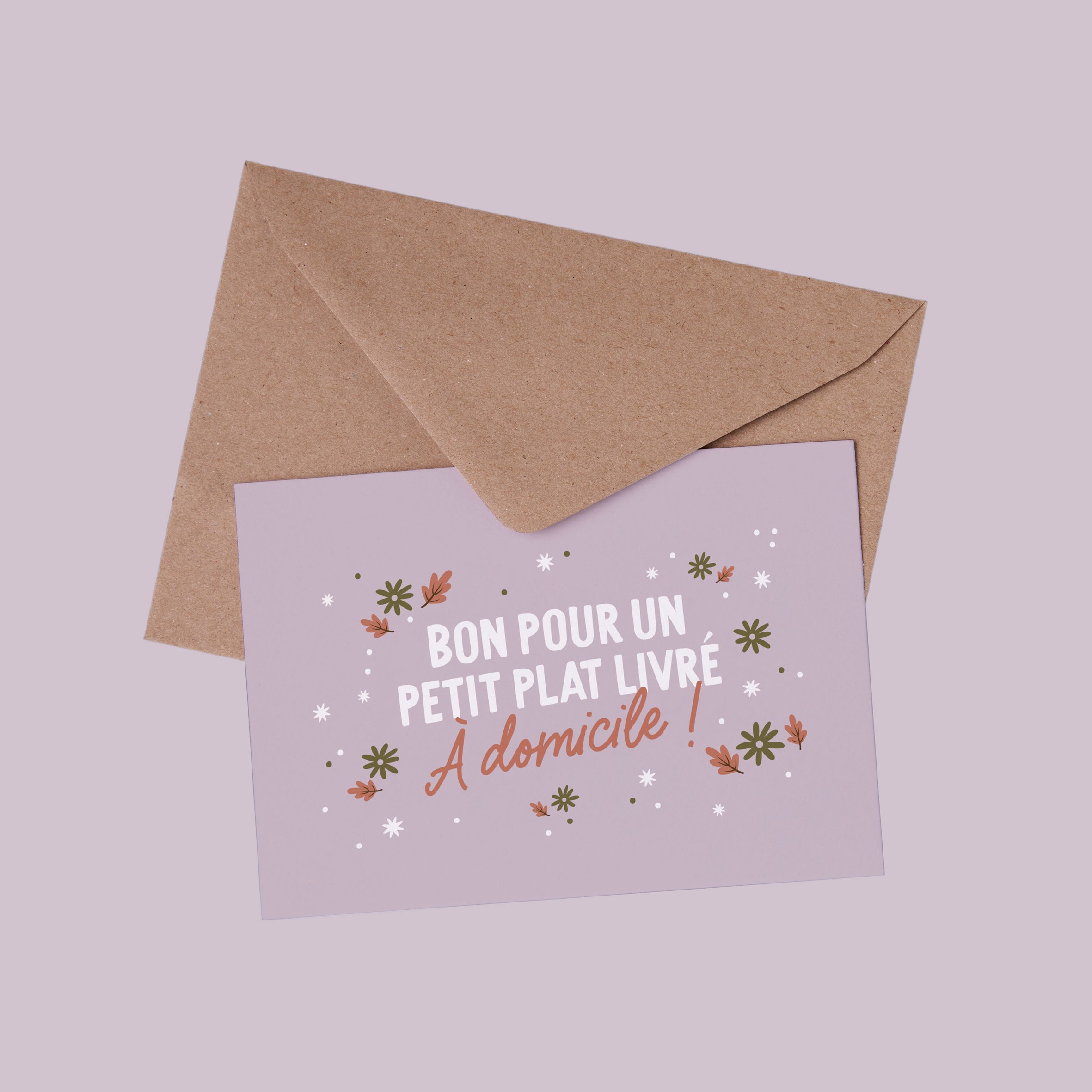 Bon pour un petit plat livré à domicile