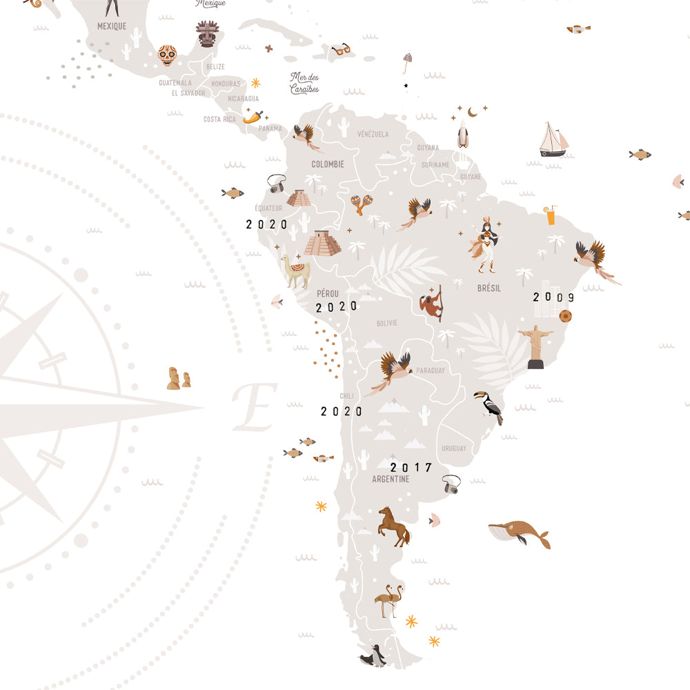 Carte du monde-zoom-2