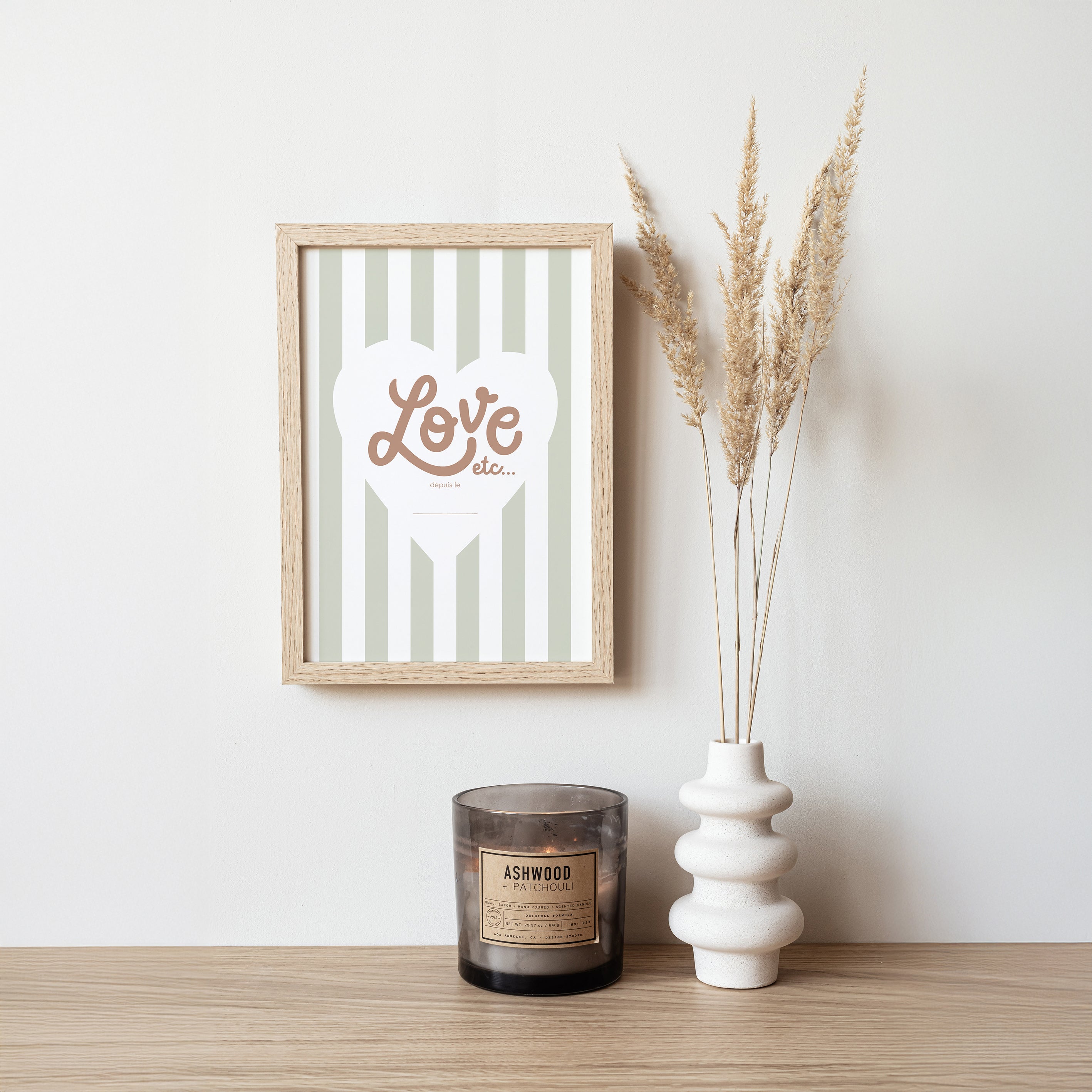 Affiche Love etc... Rayures-zoom-3