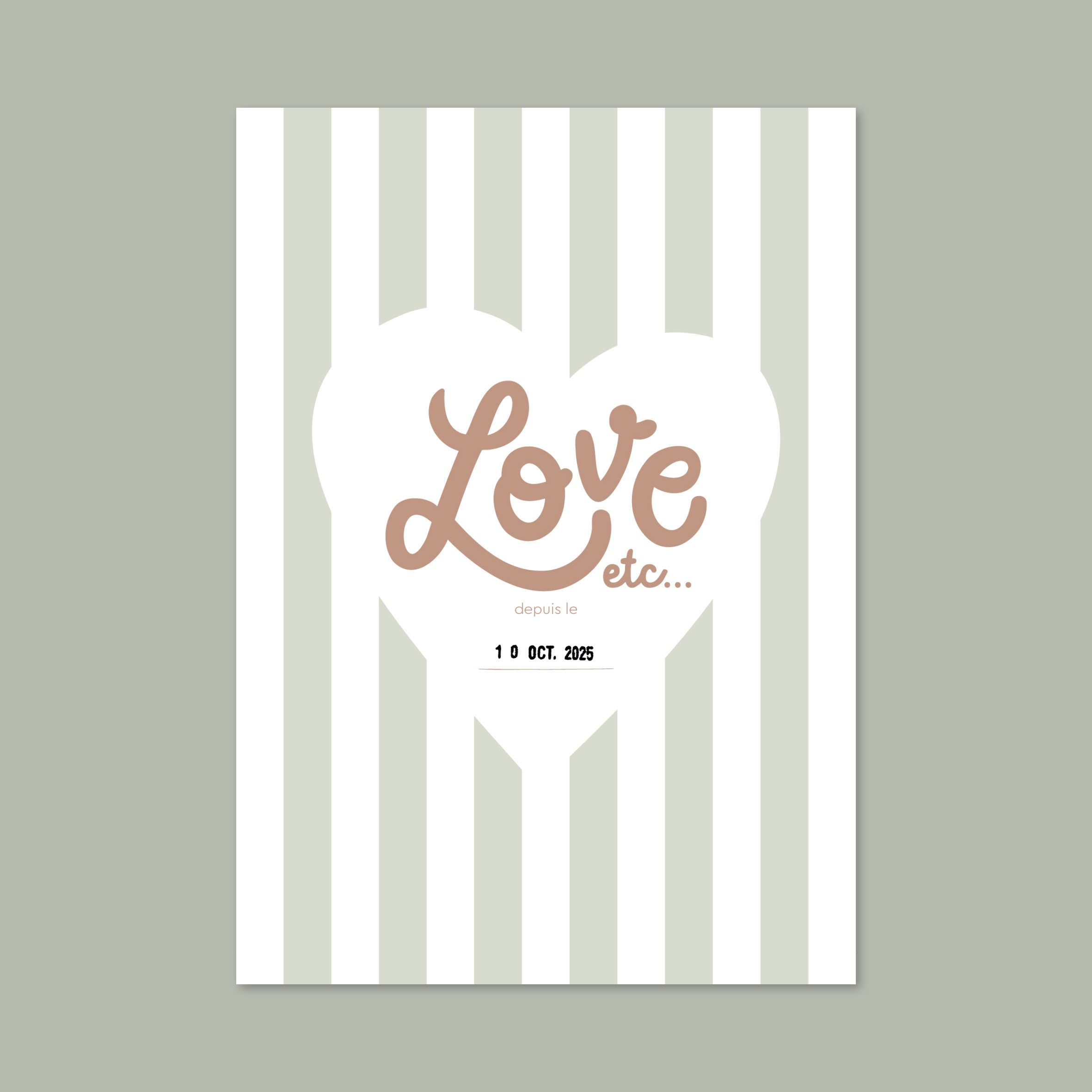 Affiche Love etc... Rayures-zoom-1