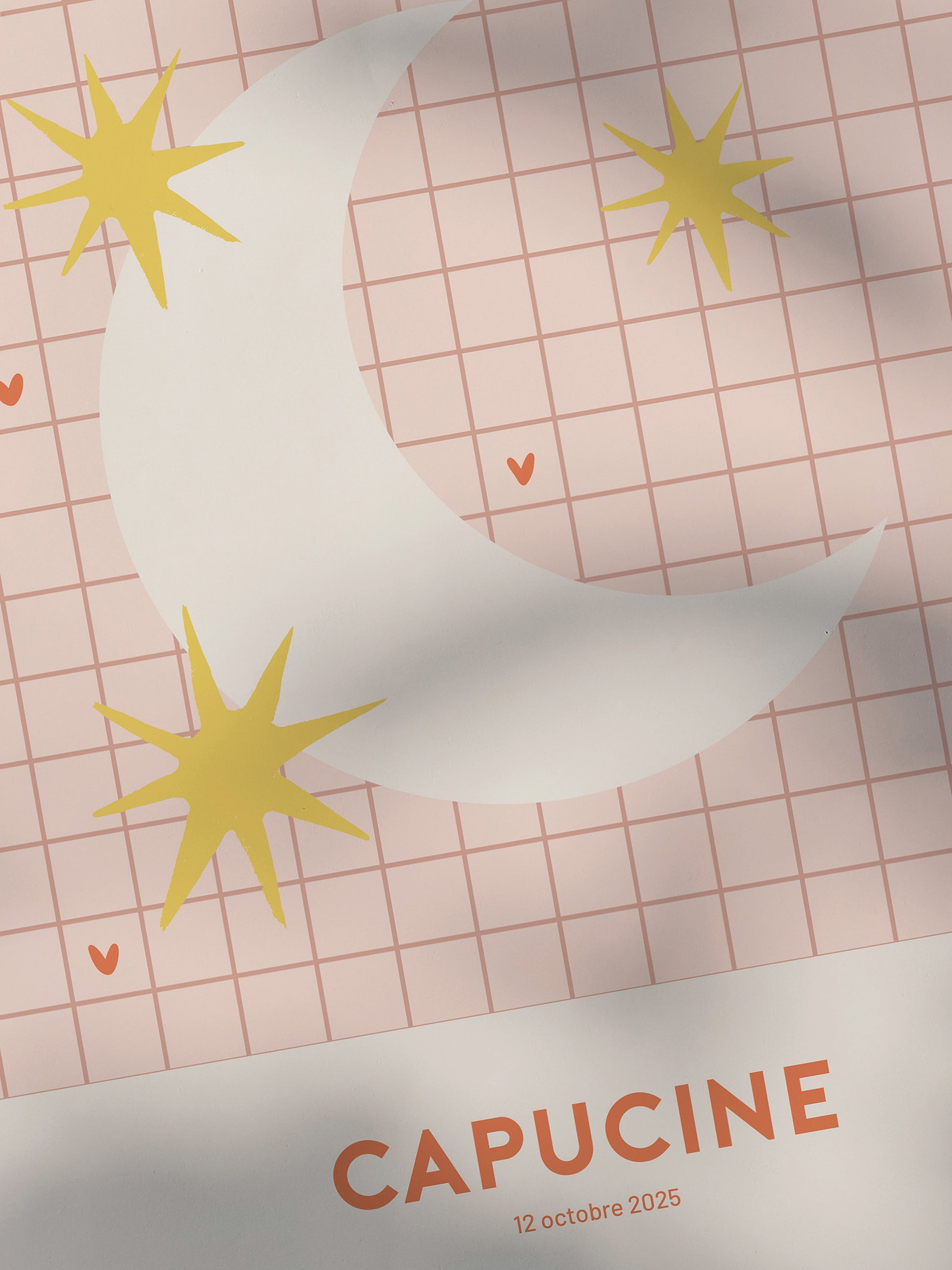 Affiche prénom - Moon-5