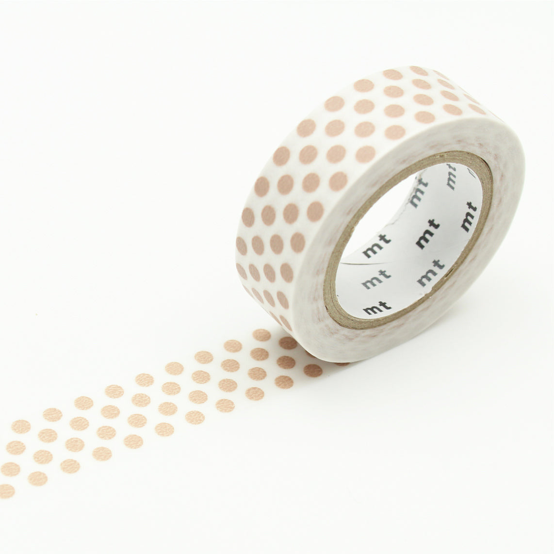 Masking tape - Pois Beige-zoom-2