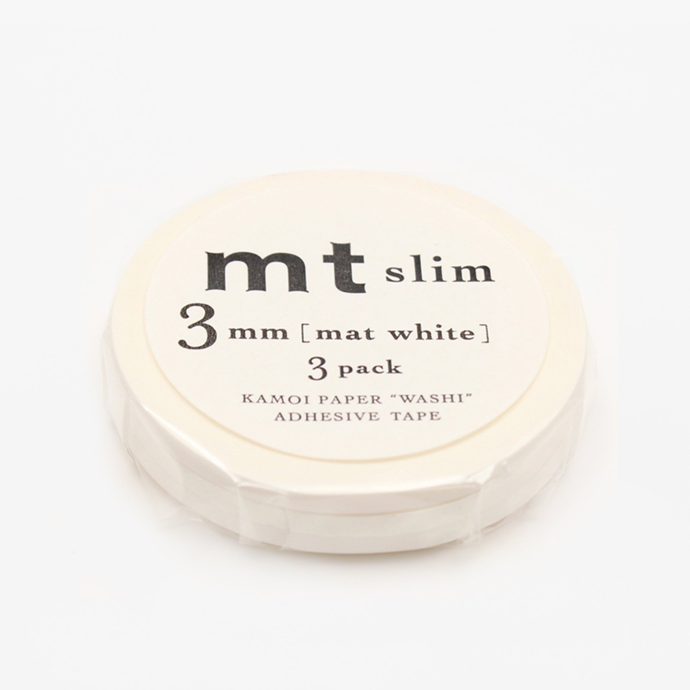 Masking tape - Blanc mat Slim-zoom-1